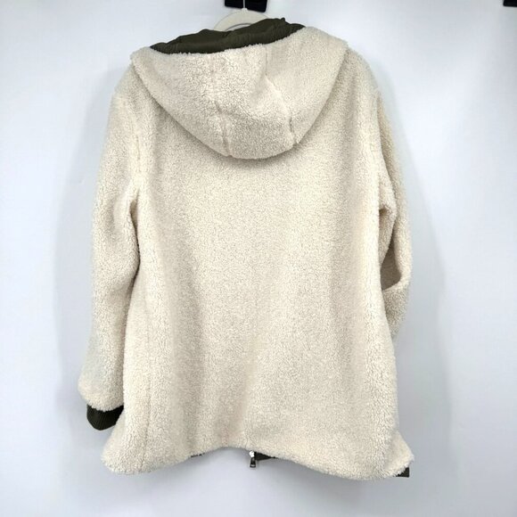 1 Madison Expedition Women's Knit Coat Jacket, Off White Size Large - Picture 11 of 13